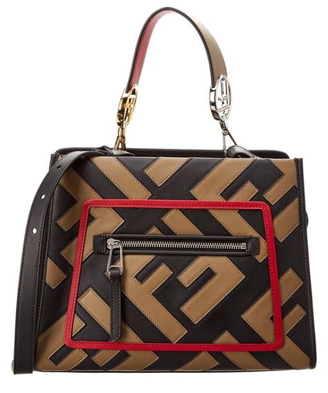 fendi small runway tote|fendi designer handbags.